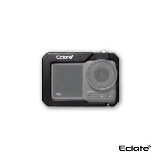 Khung Camera Cage Eclaté dành cho DJI ACtion 4/5 | Hợp kim nhôm | Hỗ trợ quay dọc