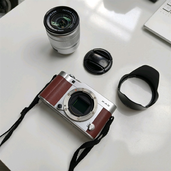 Fujifilm X-A3 kèm KIT màu nâu - Ảnh 2