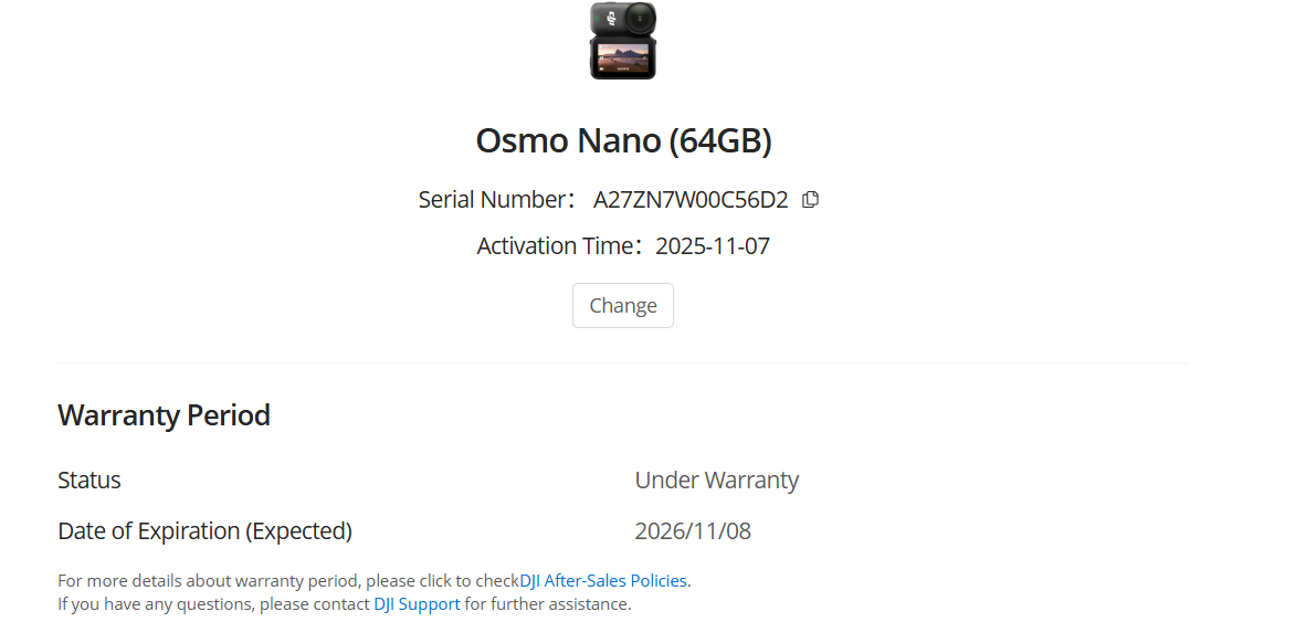 DJI Osmo Nano 64Gb còn bảo hành hãng mới 99,69% - Ảnh 4