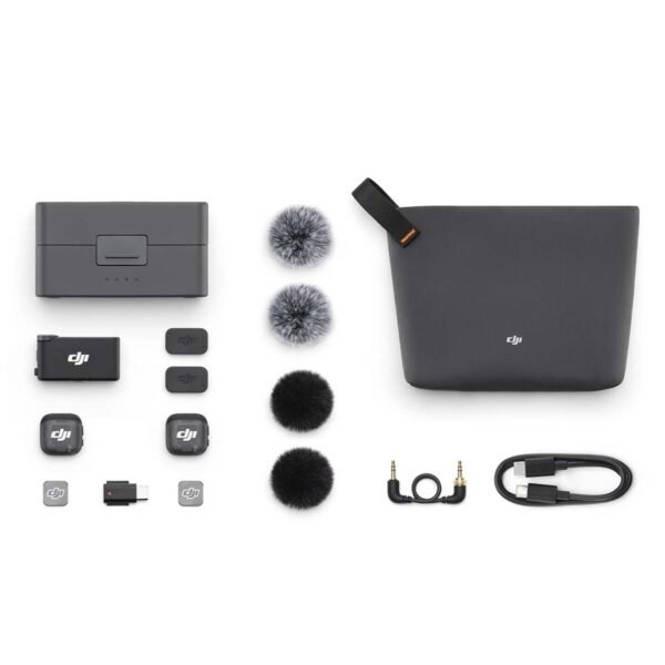 DJI Mic 3 (2 TX + 1 RX + charging case) (FCC)